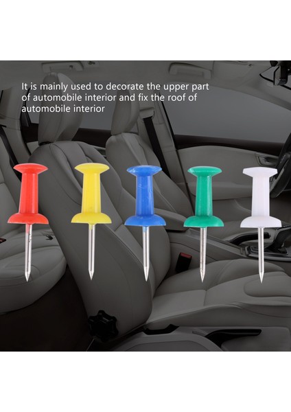 30PCS Araba Tavan Bezi Sabitleme Vidalı Araba Çatı Sabit Toka Snap Perçinler Tutucu Otomotiv Tavan Döşemesi Onarım Düğmesi Gri (Yurt Dışından) indirimleri