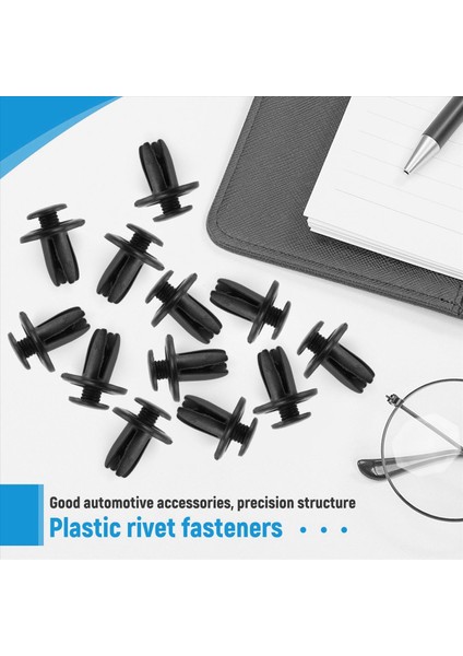 100 Adet Araba Çamurluk Itme Tipi Siyah Plastik Perçin Bağlantı Elemanı 6mm Delik (Yurt Dışından) indirimleri