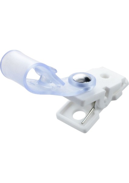 20 Adet Plastik Kimlik Kartı Adı Etiket Tutucu Rozet Kayış Klipsi Beyaz Net (Yurt Dışından) fiyatları