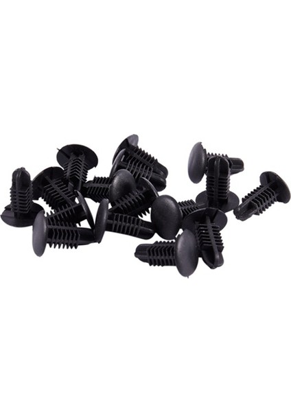 10X Araba Kapı Paneli Montaj Klipsleri Peugeot Için Beyaz 206 207 1007 307 &amp 16PCS Plastik Perçinler Klip 4mm x 5mm x 15MM Siyah (Yurt Dışından) fiyatları
