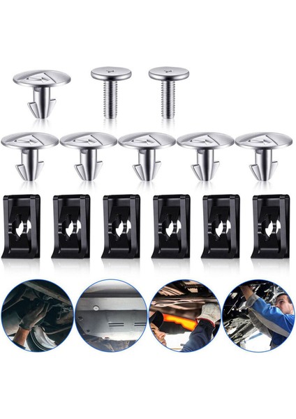 Honda Accord Civic 90674-TY2-A01 Için 28PC Alt Motor Kapak Pin Vidası Sıçrama Kalkanı Donanım Vidası ve Erişim Klibi (Yurt Dışından) modelleri