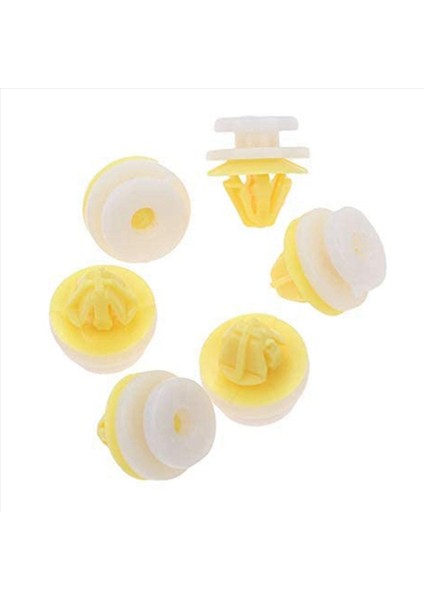 100PCS 7703077250 Renault Clio Megane Için Scentwingo Araba Kuzunağı Klipsleri Iç Trim Panel Kapı Kartı Klipsleri (Yurt Dışından)