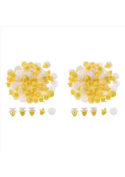 100PCS 7703077250 Renault Clio Megane Için Scentwingo Araba Kuzunağı Klipsleri Iç Trim Panel Kapı Kartı Klipsleri (Yurt Dışından) indirimleri