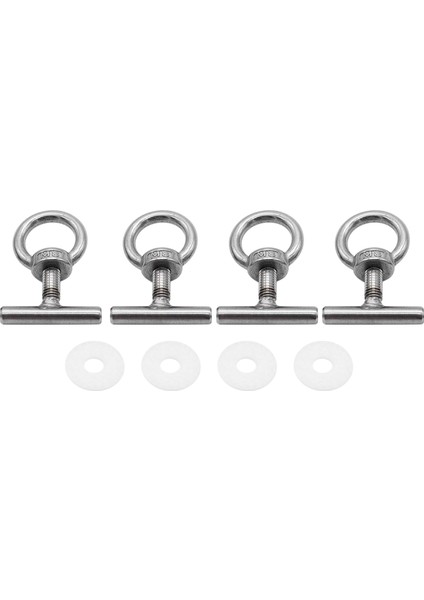 Multivan T5 T6 Araba Somun Kilitleme Ray Yükü Sabitleme 7H5883189E Gümüş Sabitleme Göz Cıvatası Kiriş Gözü (Yurt Dışından)