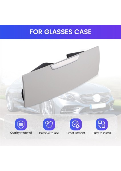 Mercedes-Benz Için Yeni Gözlük Kutusu Kutusu Araba Iç Çatı Güneş Gözlüğü Tutucu Tutucu C260 E260 E300 E200 GLC260GLC200GLC300 A (Yurt Dışından) indirimleri