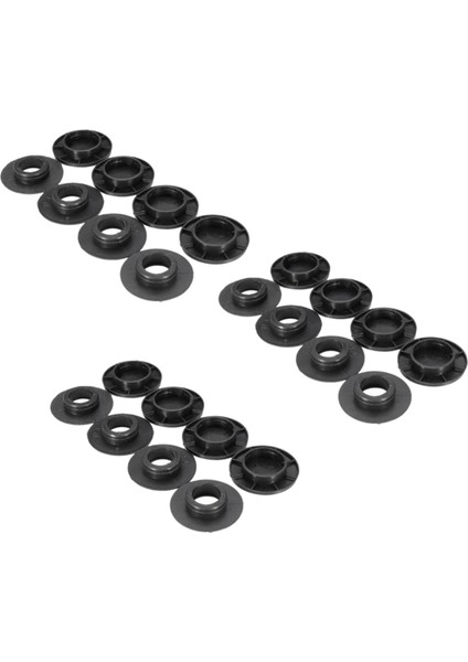 12X Araba Mat Halı Zemin Sabitleme Klipsleri Tutamak Kelepçeler Mercedes-Benz Için Güzel Siyah 6680520 (Yurt Dışından)