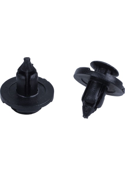 100PCS Araba Deliği Çapı Plastik Perçinler Bağlantı Elemanı Çamurluk Itme Pimi Klipler - 50PCS 10MM ve 50PCS 9mm (Yurt Dışından) fırsatları