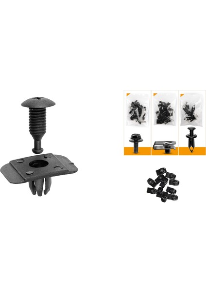 Fender Liner Finder Finter Push Push Clips Tutucu Sıçrama Kalkanı Koruma Vücut Cıvataları Tampon Çamurluk Astar Itme Tutucu (Yurt Dışından) fırsatları