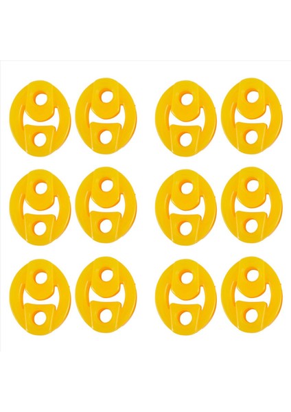 Kauçuk 2 Delik Yarış Arabası Susturucu Egzoz Askı Burcu 12 Adet (Yurt Dışından)