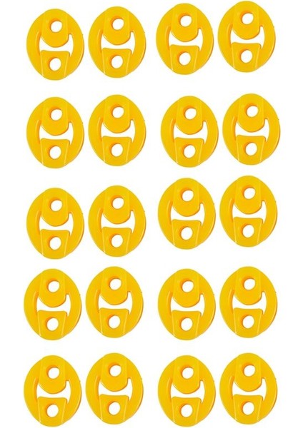 Kauçuk 2 Delik Yarış Arabası Susturucu Egzoz Askı Burcu 20 Adet (Yurt Dışından)