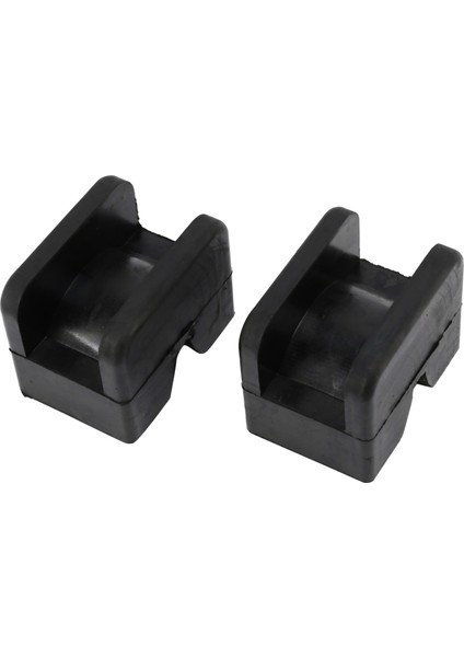 2pcs Kauçuk Jack Pad Jack Stand Adaptörü Evrensel Kauçuk Çarşamba Çerçeveli Raylı Kuzu Koruyucu Araç Kaldırma Pedleri (Yurt Dışından)