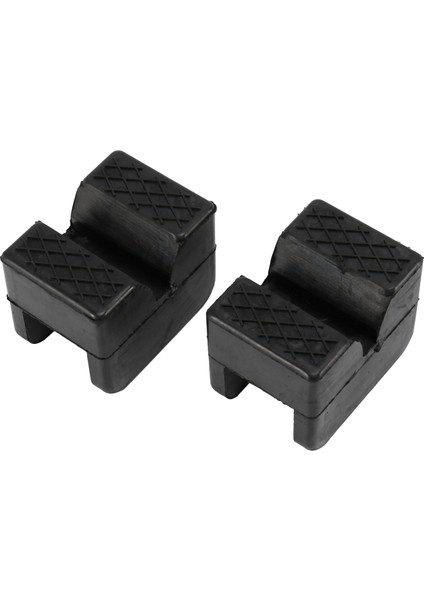 2pcs Kauçuk Jack Pad Jack Stand Adaptörü Evrensel Kauçuk Çarşamba Çerçeveli Raylı Kuzu Koruyucu Araç Kaldırma Pedleri (Yurt Dışından) fiyatları