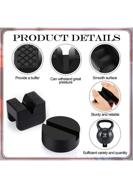 8pcs Jacks Stand Pads Evrensel Suplted Çerçeve Raylı Kuzu Kaynağı Koruyucu Krajlar Için Krajlar Için Kravat Stand Aksesuarları (Yurt Dışından) fırsatları