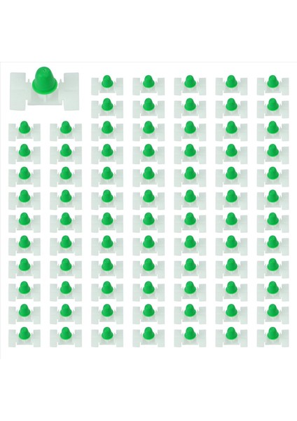 200PCS Araba Dış Kapısı Çamurluk Trim Paneli Bağlantı Elemanı Kalıplama Klips Bmw E46 E36 51131960054 (Yurt Dışından)