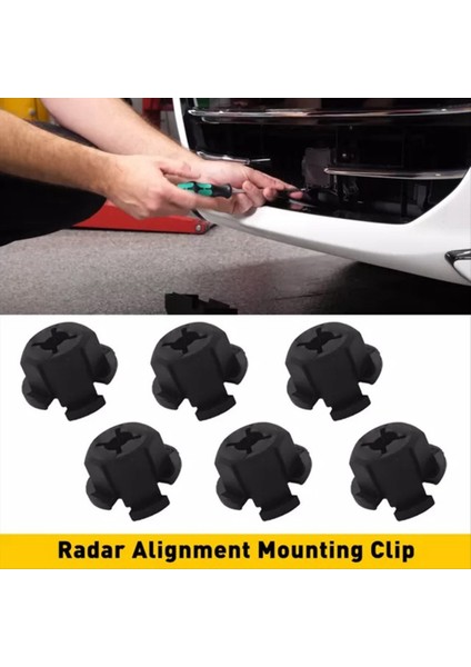6 Pcs Acc Radar Hizalama Montaj Klipsleri Honda Civic Accord Cr-V Iç Aksesuarları 36806-TLA-A01 (Yurt Dışından) fırsatları