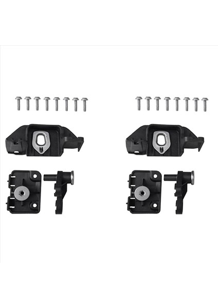 2x Sol Yan Far Onarım Braket Montaj Kitleri A1778201701 Mercedes Için Benz A Cla Sınıfı W177 W118 18-22 Sabit Pençe (Yurt Dışından)