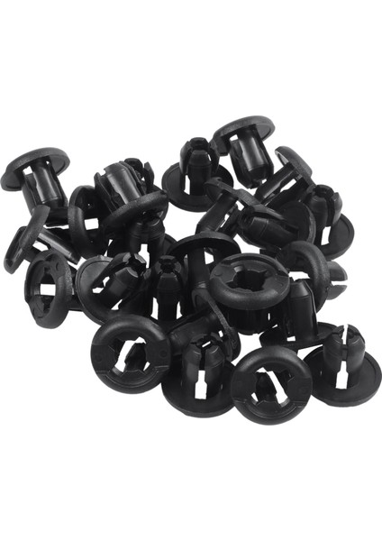 125 Pcs Plastik Perçin 25 Pcs Plastik Kapı Perçinleri Klips 10MM Delik ve 100 Pcs Siyah Perçinler Bağlantı Eden 6mm Delik (Yurt Dışından) fırsatları