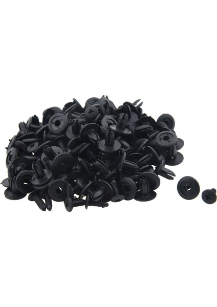 125 Pcs Plastik Perçin 25 Pcs Plastik Kapı Perçinleri Klips 10MM Delik ve 100 Pcs Siyah Perçinler Bağlantı Eden 6mm Delik (Yurt Dışından) indirimleri
