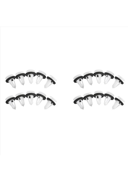 Volvo Için 20X Araba Gövdesi Yan Kaplama Kartı Tutturucu Tutucu Tutucu Tutucular Panel Kelepçe Klipsleri (Yurt Dışından)