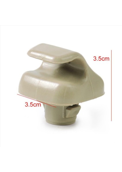 4x Araba Sunvisor Tutucu Sun Shield Antidazzele Visor Klipsleri Honda Civic Cr-V Fit Accord Civic Visor Bej (Yurt Dışından) fırsatları
