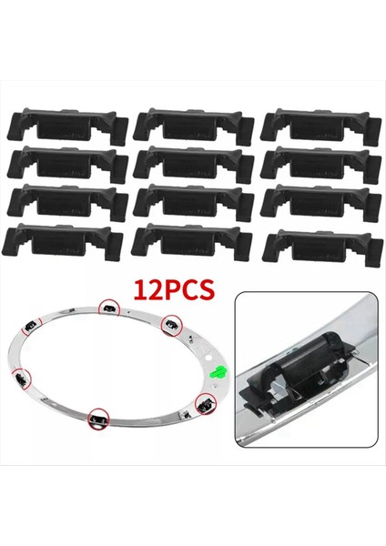 12 Adet Araba Far Trim Halka Klipsleri Mini Cooper Countryman Clubman 51132752145 (Yurt Dışından) fiyatları