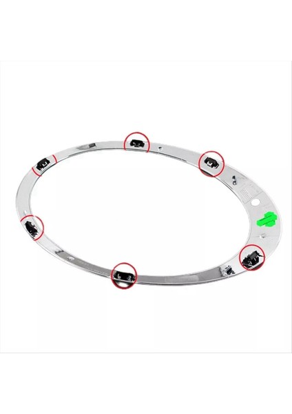 12 Adet Araba Far Trim Halka Klipsleri Mini Cooper Countryman Clubman 51132752145 (Yurt Dışından) fırsatları