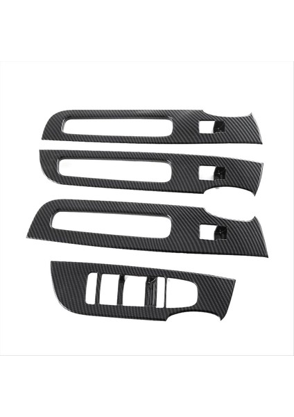 Araba Pencere Anahtarı Kapağı Kaplama Iç Kapı Kol Dayama Dekorasyon Karbon Fiber Byd Tang Arayın (Yurt Dışından)