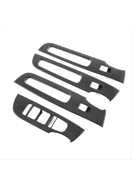 Araba Pencere Anahtarı Kapağı Kaplama Iç Kapı Kol Dayama Dekorasyon Karbon Fiber Byd Tang Arayın (Yurt Dışından) fırsatları