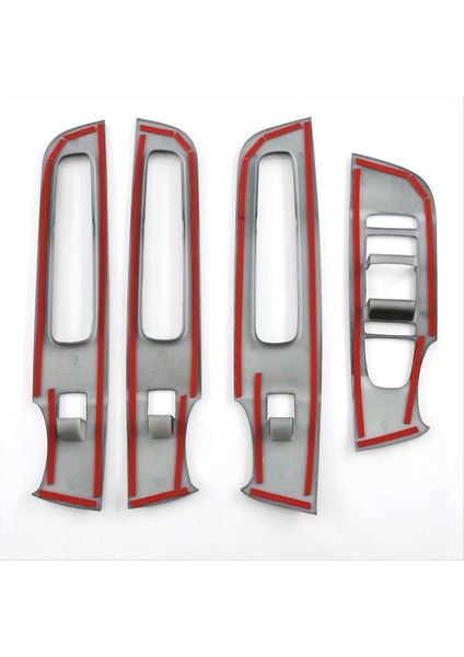 Araba Pencere Anahtarı Kapağı Kaplama Iç Kapı Kol Dayama Dekorasyon Karbon Fiber Byd Tang Arayın (Yurt Dışından) indirimleri