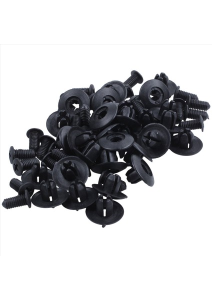 60X 8mm Acura Honda Ön Itme Tipi Tutucu Klipsleri Için Uygun Otomatik Çamurluk Klipler Siyah (Yurt Dışından) indirimleri