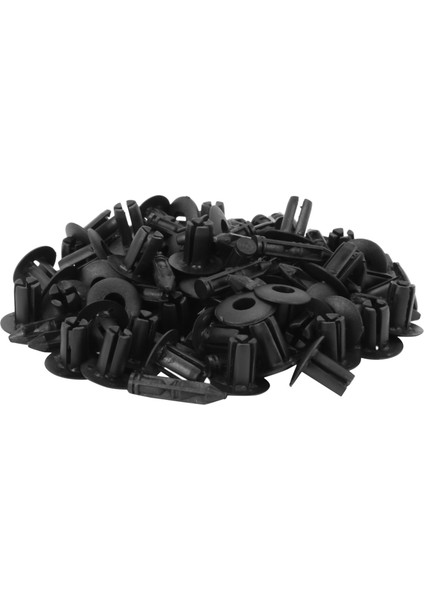 500X Plastik Perçin Bisiklet Kaplama Trim Panel Bağlantı Eden Klipler Honda Yamaha Siyah Için 6mm (Yurt Dışından) fiyatları