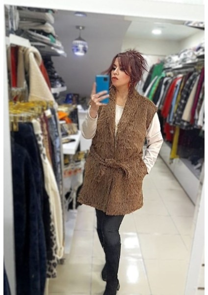 Ithal Uzun Keçe Yelek modelleri