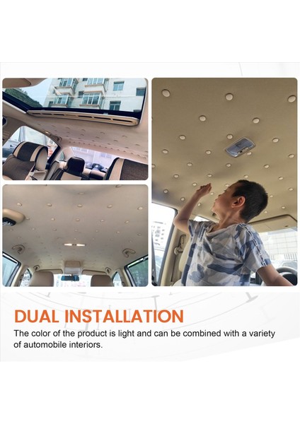 30PCS Araba Tavan Bezi Sabitleme Vidalı Araba Çatı Sabit Toka Snap Perçinler Tutucu Otomotiv Tavan Döşemesi Onarım Düğmesi Bej (Yurt Dışından) indirimleri