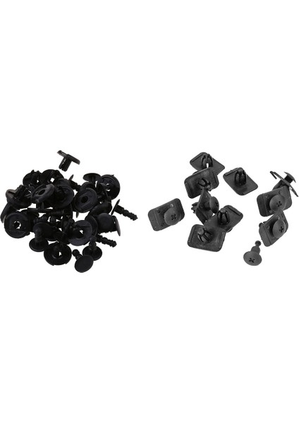 Mazda Toyota ve 10PCS Fender Liner Darlatıcı Perçin Push Klipleri Mazda 323 Için 20X Fender Tampon Plastik Trim Klipler (Yurt Dışından)