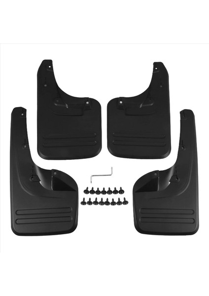 4pcs Çamur Kanatları Çamurluklar Sıçrama Korumaları Toyota Için Çamurluklar Hilux Vigo 2005-2014 76625-0K030 (Yurt Dışından)