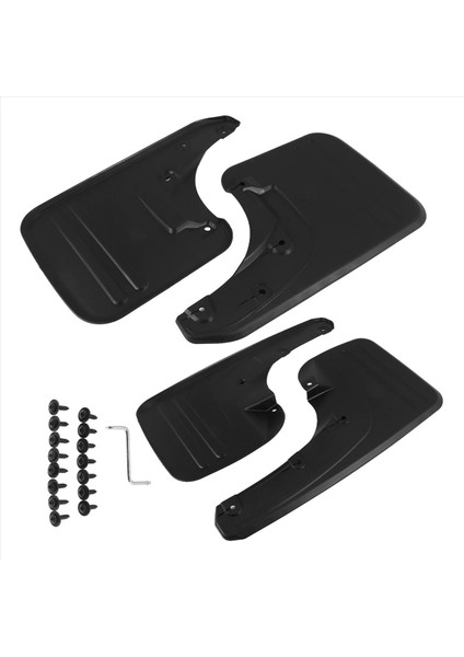 4pcs Çamur Kanatları Çamurluklar Sıçrama Korumaları Toyota Için Çamurluklar Hilux Vigo 2005-2014 76625-0K030 (Yurt Dışından) modelleri