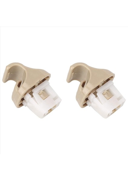 Yeni Nissan Murano Için 2x 2003-2007 Sun Visor Tutma Klibi - Bej Iç (Yurt Dışından)