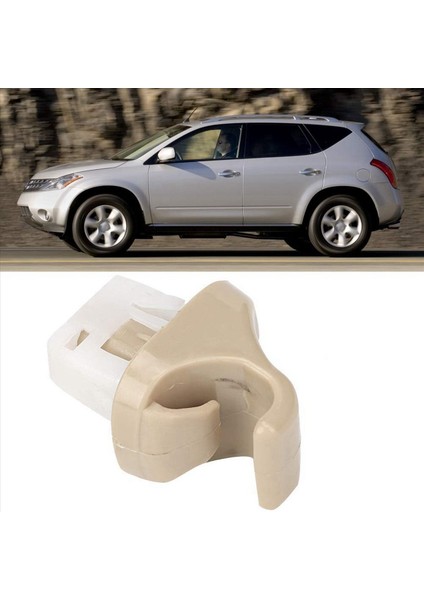 Yeni Nissan Murano Için 2x 2003-2007 Sun Visor Tutma Klibi - Bej Iç (Yurt Dışından) modelleri