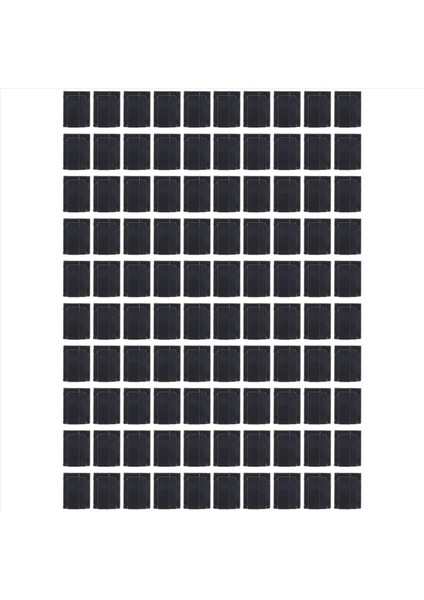 100 Pcs Yapıştırıcı Kablo Kipleri Tel Kelepçeler Araç Kablosu Organizatör Kablo Kravat Tutucu (Yurt Dışından)