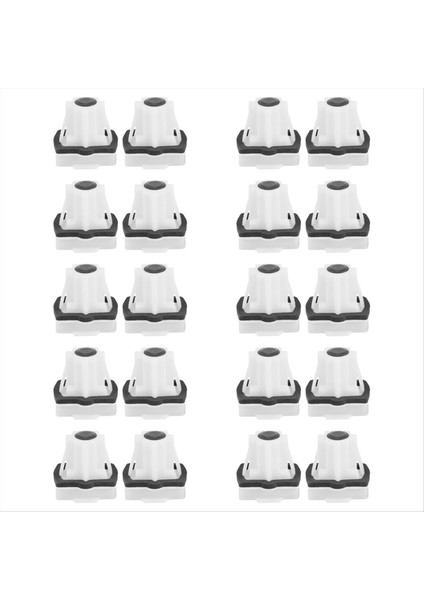 Peugeot 301 208 C3 C4 C-Elysee Için Citroen Için 10SET Arka Koltuk Tokası 1609267180 (Yurt Dışından)