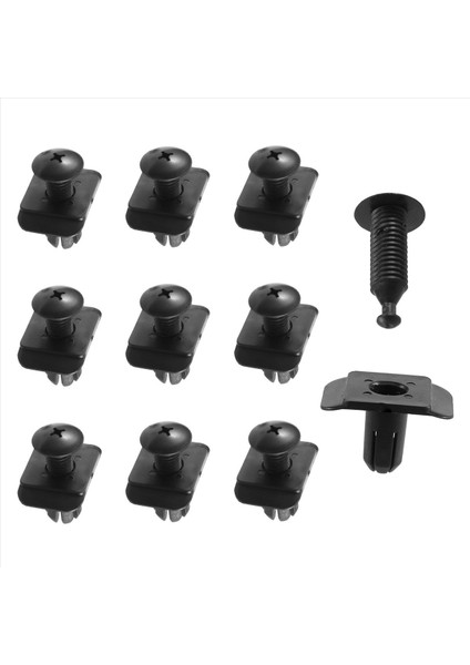 Çamurluk Astar Düzeltici Perçin Push Klipler Mazda 323 626 929 Cx-9 Miata Milenia Mpv Mx-3 Mx-6 Siyah 10 Pcs (Yurt Dışından) fiyatları