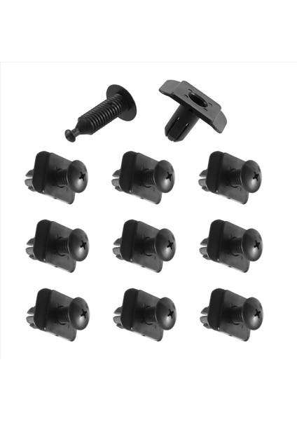 Çamurluk Astar Düzeltici Perçin Push Klipler Mazda 323 626 929 Cx-9 Miata Milenia Mpv Mx-3 Mx-6 Siyah 10 Pcs (Yurt Dışından) modelleri