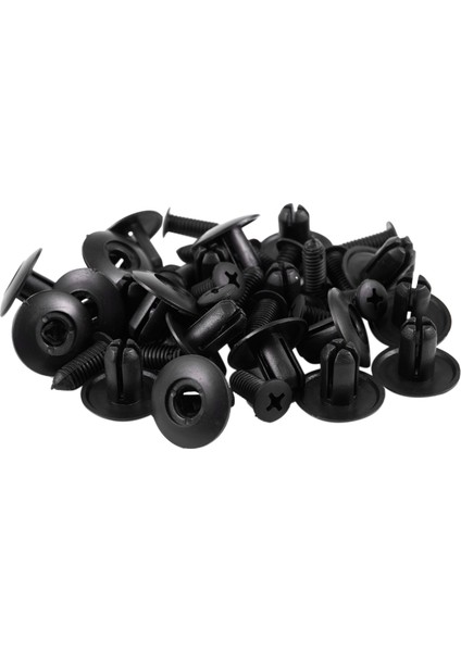 45 Pcs Aksesuarları 25 Adet Plastik Araba Tampon Çamurluk Kapı Perçinleri Klips 10MM Delik ve 20PCS Çamurluk Astarı Itme Klipsleri Tutucu (Yurt Dışından) indirimleri