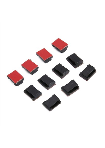 300 Pcs Yapıştırıcı Kablo Kipleri Tel Kelepçeler Araç Kablosu Organizatör Kablo Kravat Tutucu (Yurt Dışından) fiyatları