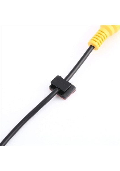 300 Pcs Yapıştırıcı Kablo Kipleri Tel Kelepçeler Araç Kablosu Organizatör Kablo Kravat Tutucu (Yurt Dışından) indirimleri