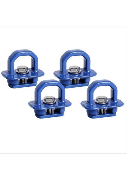 Mavi Kamyon Yatak Yan Duvar Ankrajları 4pcs Set Tie Downs Anchor Chevy Silverdo Pickup Anchor Truck Yatak (Yurt Dışından)