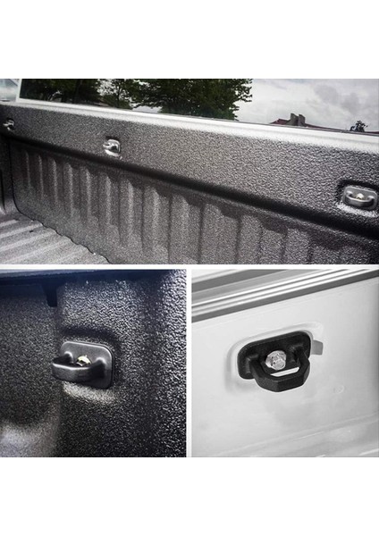 Mavi Kamyon Yatak Yan Duvar Ankrajları 4pcs Set Tie Downs Anchor Chevy Silverdo Pickup Anchor Truck Yatak (Yurt Dışından) modelleri