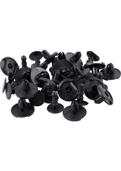 40 Pcs Tampon Klips 20 Pcs 8mm Panel Klipsleri Plastik Perçin Siyah ve 20 Pcs Çamurluk Kilit Itme Vidalı Pin Klipsleri (Yurt Dışından) fırsatları