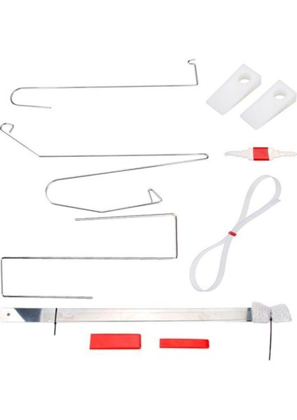 Araba Kapısı Kilit Çıkış Acil Durum Açık Kilidi Anahtar Araçlar Kit + Siyah Hava Pompası Universal (Yurt Dışından) fiyatları