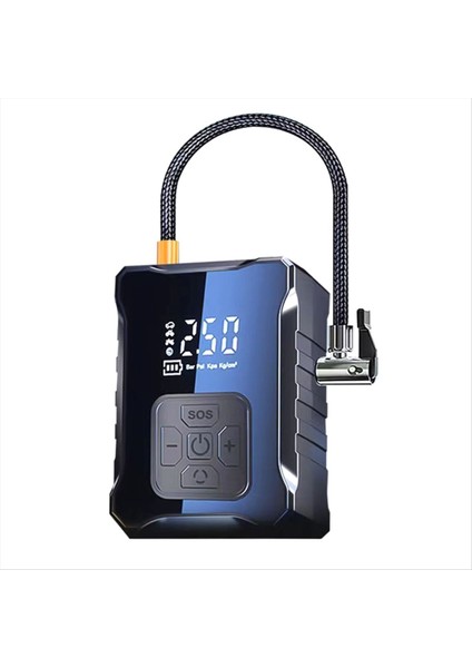 Araç Hava Pompası Hava Kompresörü 12V 150PSI Motosiklet Bisiklet Araç Lastiği Için Elektrikli Kablosuz Taşınabilir Lastik Şişirme Pompası (Yurt Dışından)